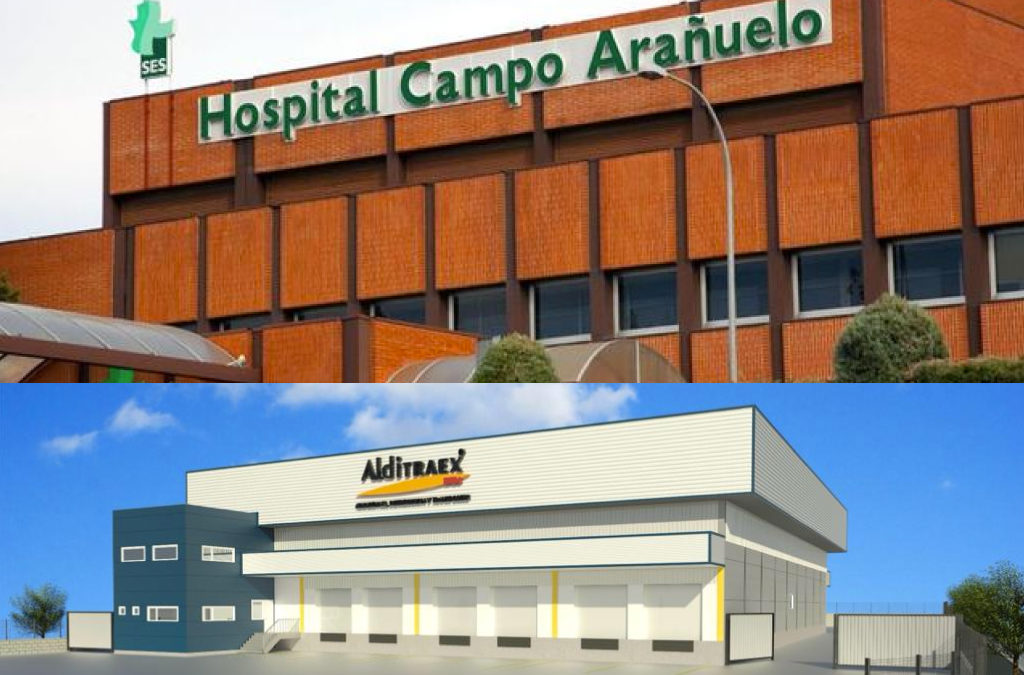 Aprobadas las licencias de obra para la UCI del Hospital Campo Arañuelo y la Nave Industrial de Alditraex en Expacionavalmoral