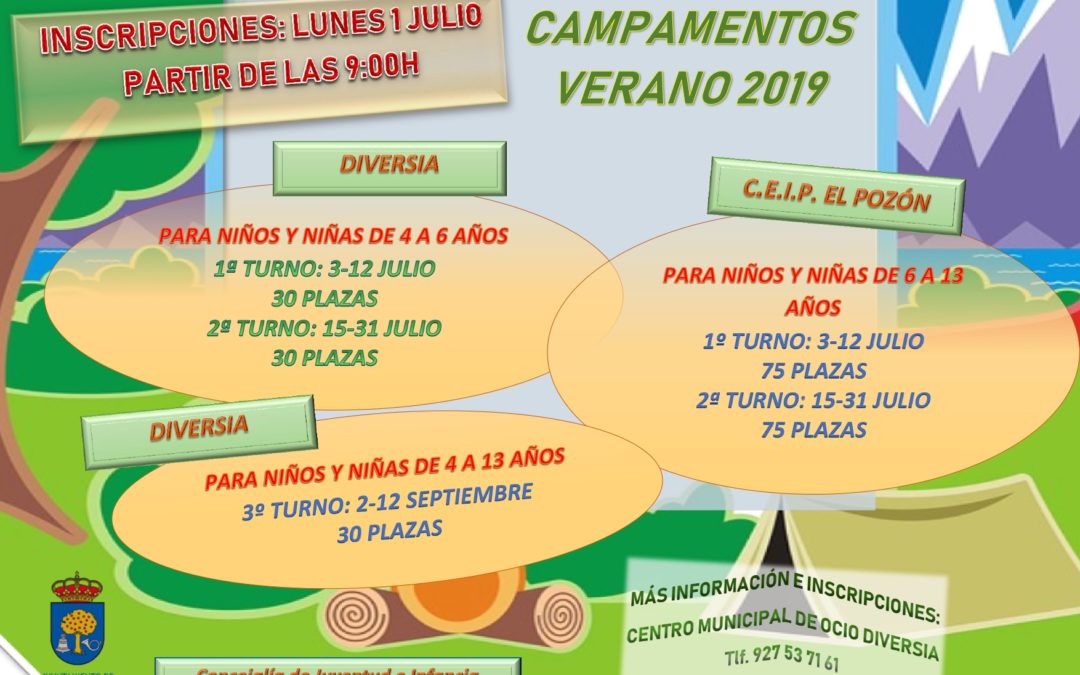 Campamentos de Verano