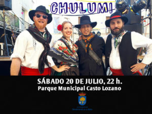 CHULUMI, en concierto @ PARQUE MUNICIPAL CASTO LOZANO