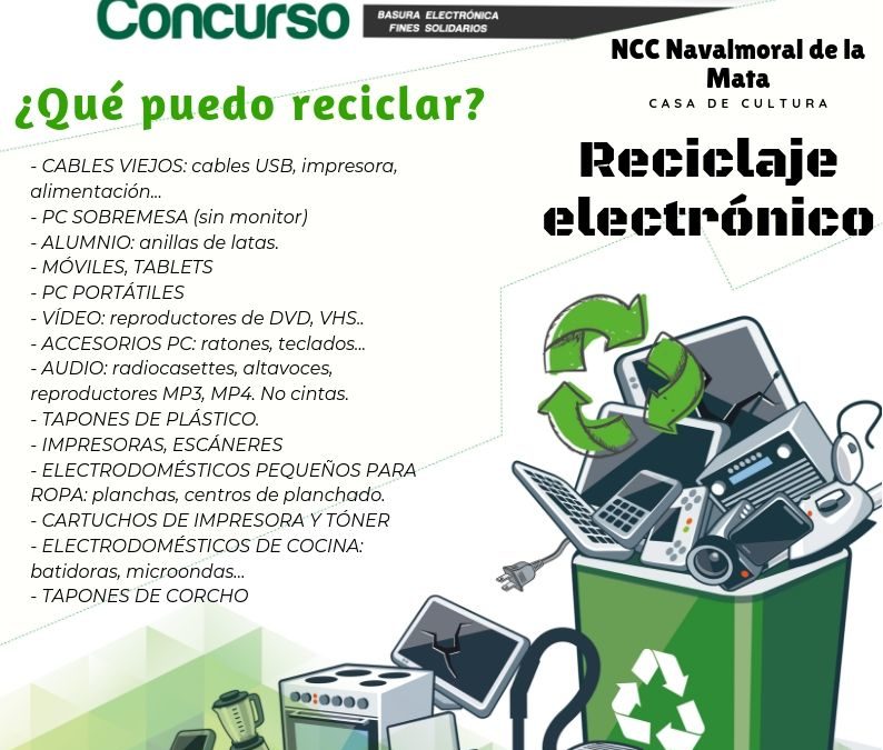 Concurso de Reciclaje Electrónico