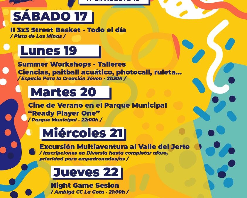 Presentada la IV Semana de la Juventud de Navalmoral