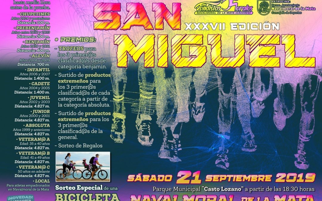 XXXVII Edición de la Carrera Popular de San Miguel.