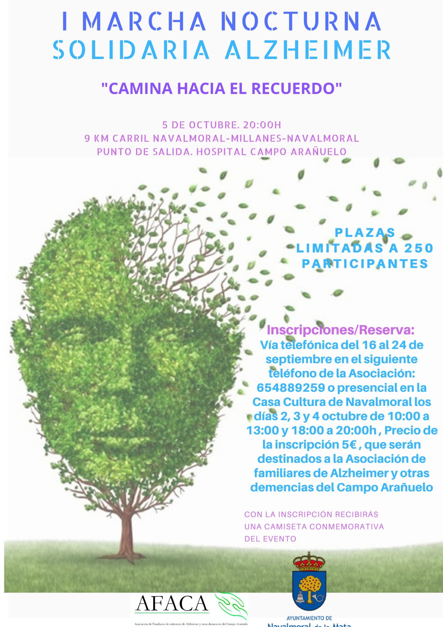 I Marcha solidaria por el alzheimer “Camina hacia el recuerdo”