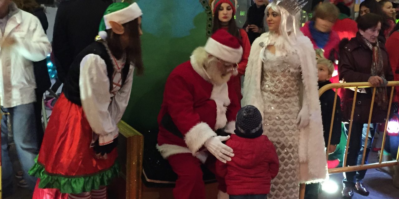 Papá Noel ha escrito a Alfredo Vizcaíno porque quiere venir el día 24.