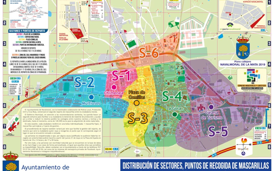 Procedimiento para que la ciudadanía reciba 1 mascarilla Fpp2, 3 mascarillas quirúrgicas y 2 pares de guantes.