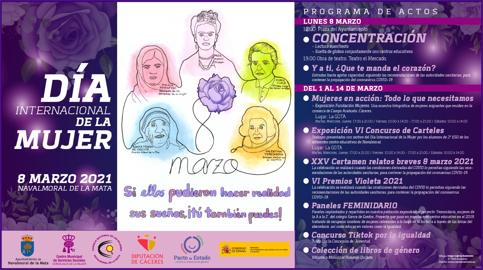 Programación con motivo del 8M