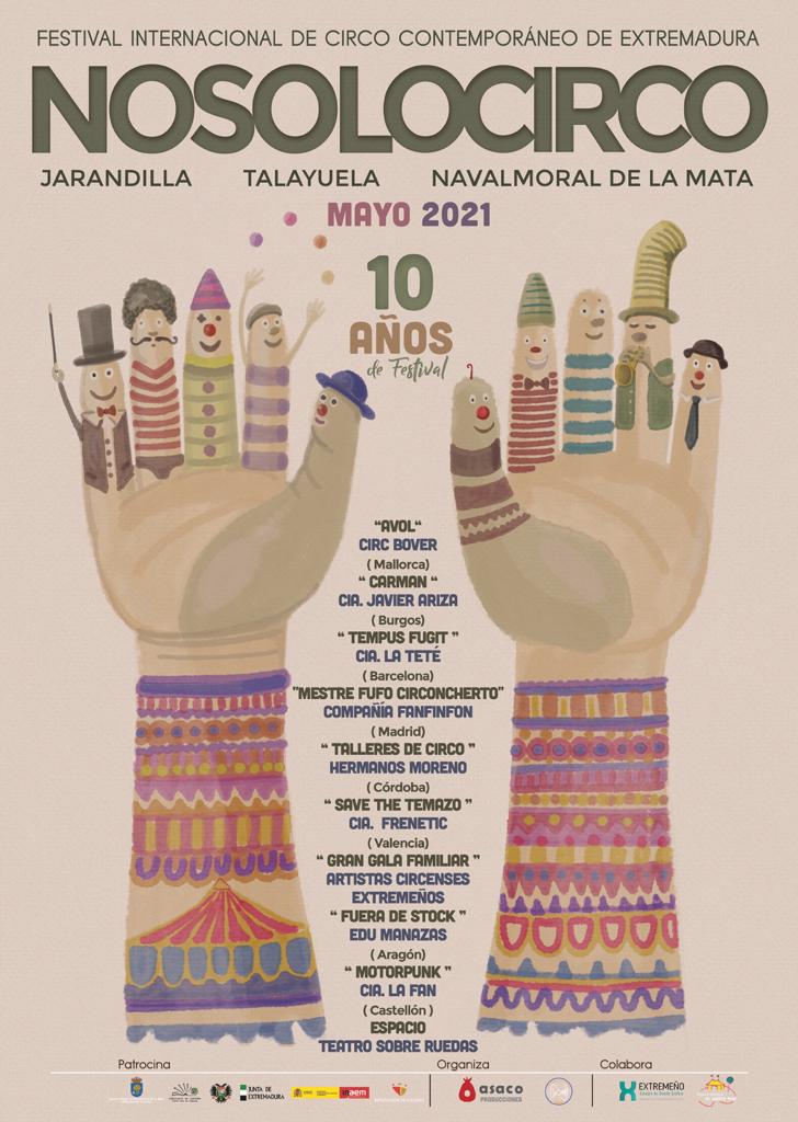 Nosolocirco, cuatro días de ilusión que arrancan a las siete de esta tarde desde el Jardincillo.