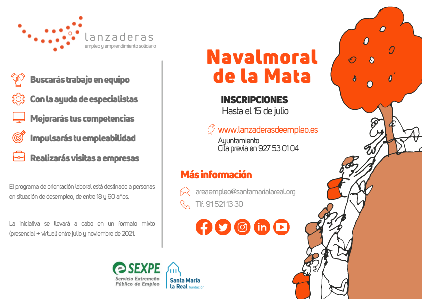 La lanzadera de empleo amplía el plazo de inscripción hasta el 15 de julio.