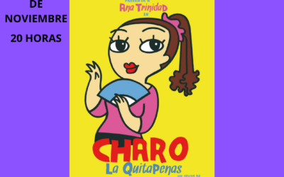 Charo la quitapenas, el martes 23 en el Teatro del Mercado de Navalmoral