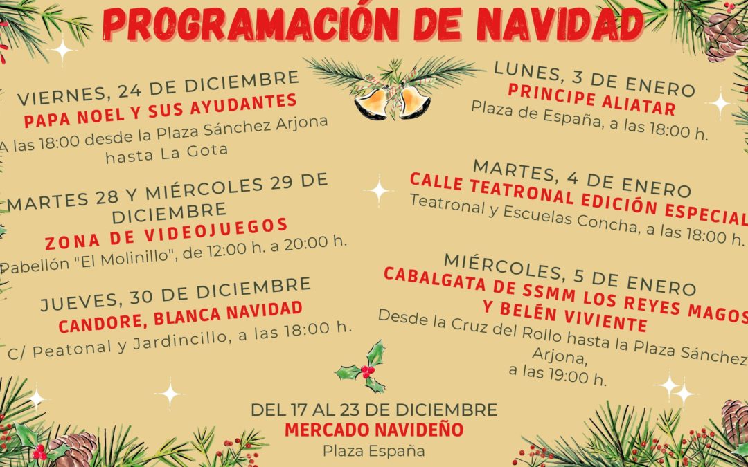 Programación de navidad 2021.