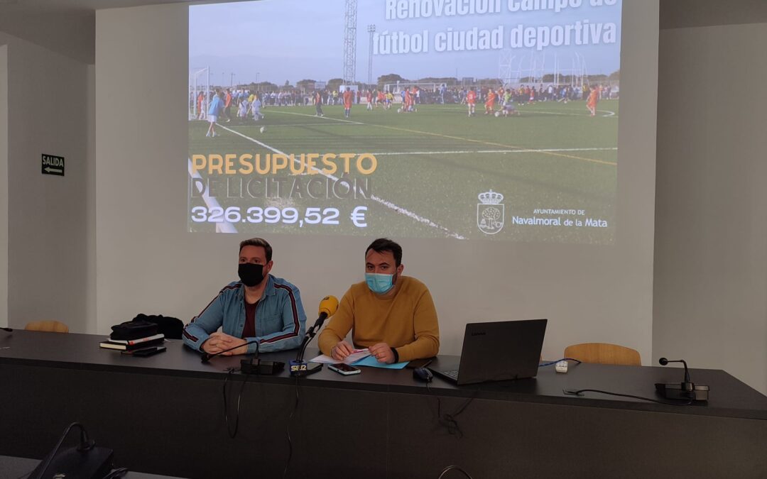 La Renovación del campo de fútbol de la Ciudad Deportiva sale a licitación.