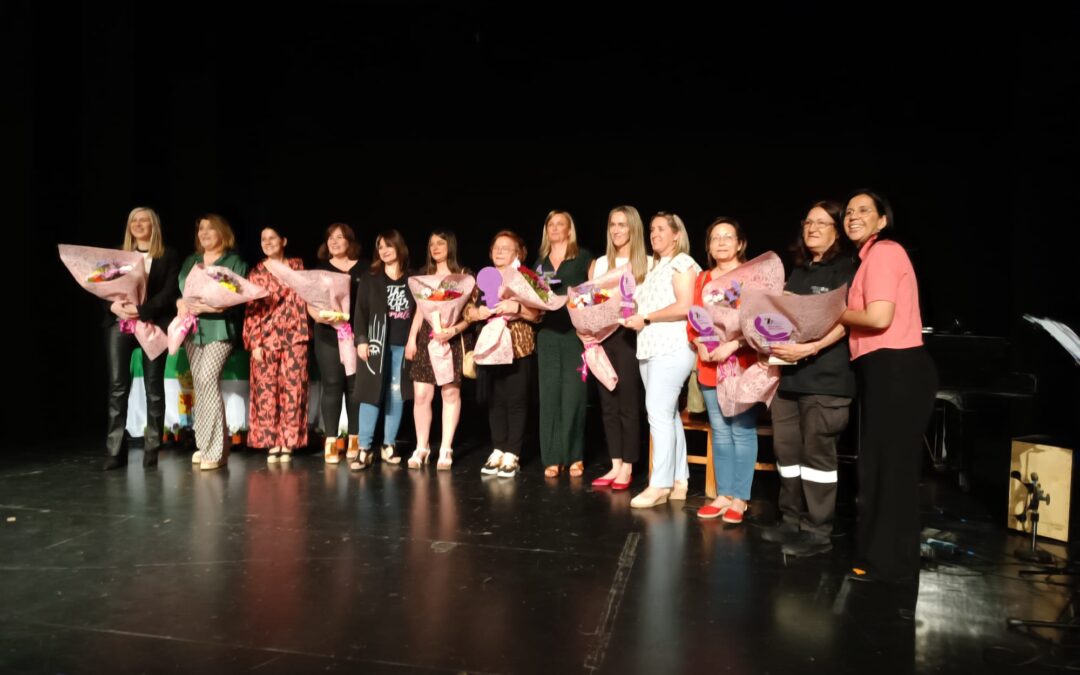 Pili Plata, María Ángeles Camacho, Dolo y el Equipo de Violencia de Género de la Guardia Civil, galardonadas en la VII edición de los Premios Violeta.