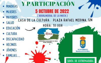 JORNADAS SOBRE ASOCIACIONISMO Y PARTICIPACIÓN SOCIAL EN NAVALMORAL