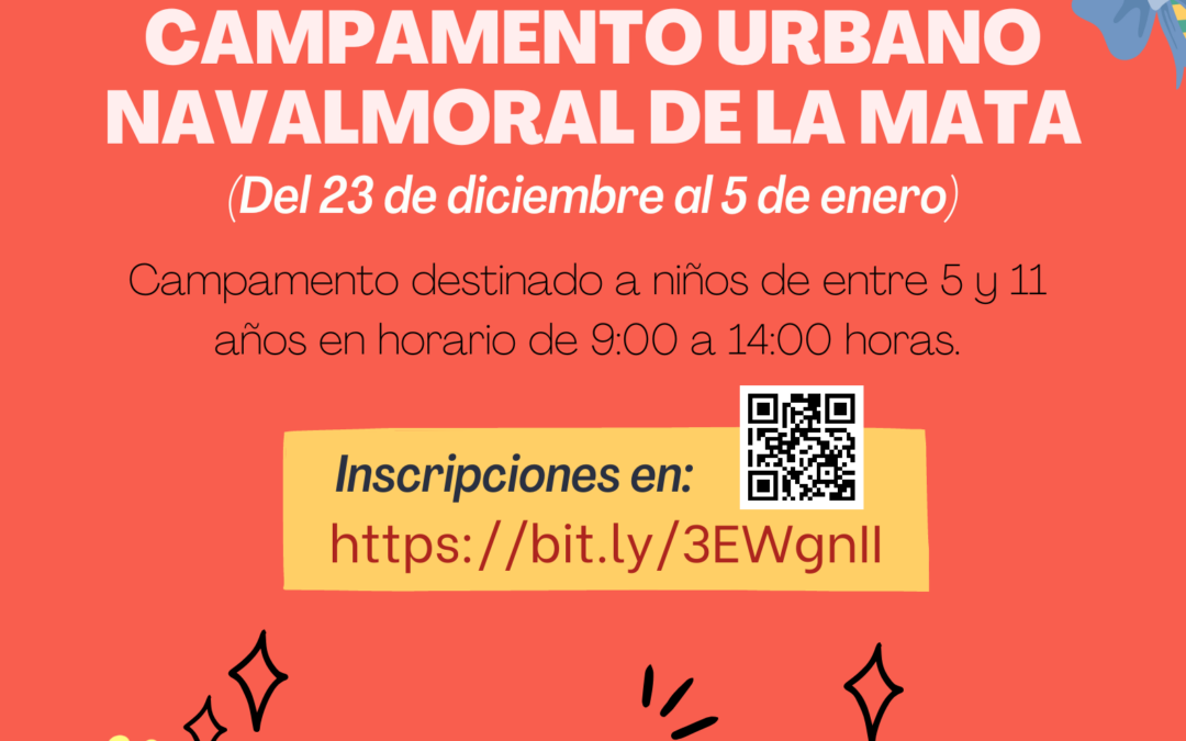 Infancia organiza un campamento urbano cuyo plazo de inscripción comienza hoy.