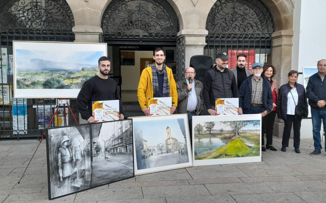 Pablo Rubén López, pintor madrileño, gana el II Concurso de pintura rápida “Juan Núñez Romero”