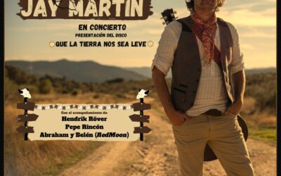 El cantautor moralo Jay Martín presentará el día 28 su último álbum, “Que la tierra nos sea leve”, en el Teatro del Mercado.
