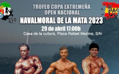 Trofeo Copa Extremeña y Open Nacional de Fisicoculturismo y Fitness Navalmoral 2023.