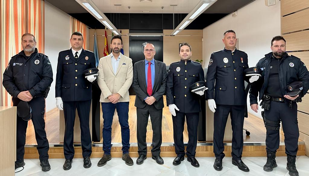 ASCENSOS Y NUEVO SUBINSPECTOR EN LA POLICÍA LOCAL DE NAVALMORAL DE LA MATA