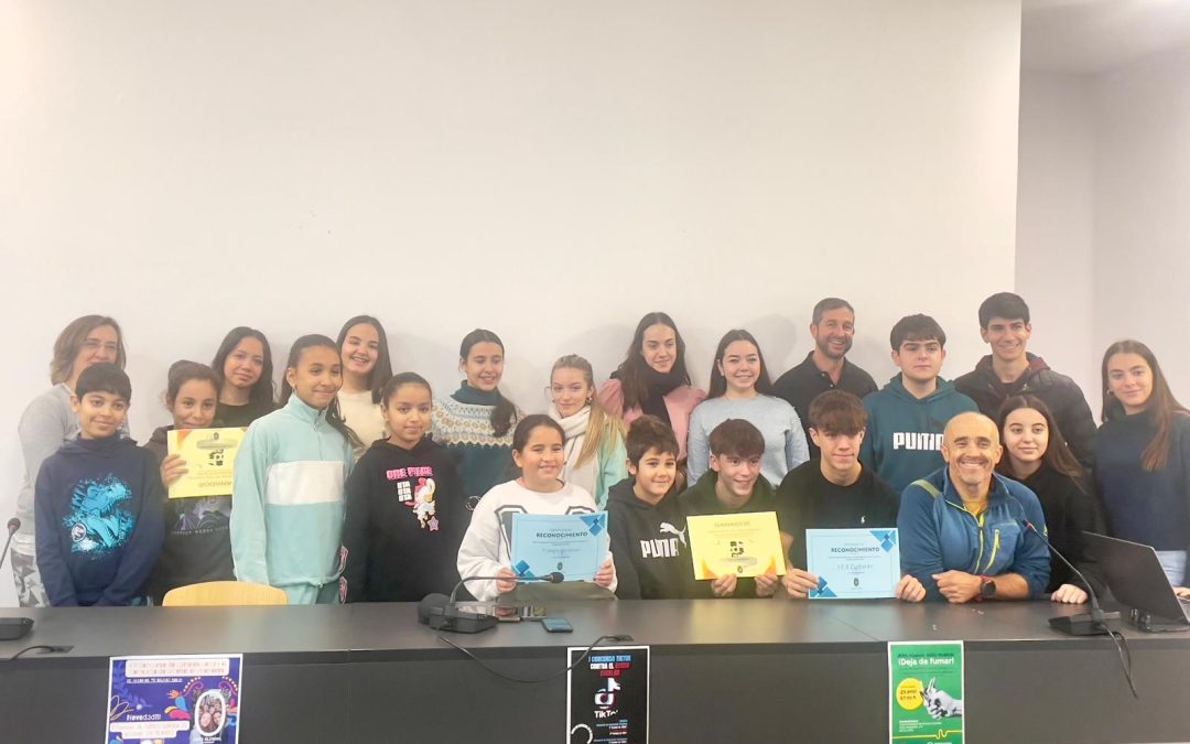 Premios del I Concurso TikTok contra el acoso escolar