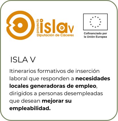 Cursos ISLA V. Diputación de Cáceres