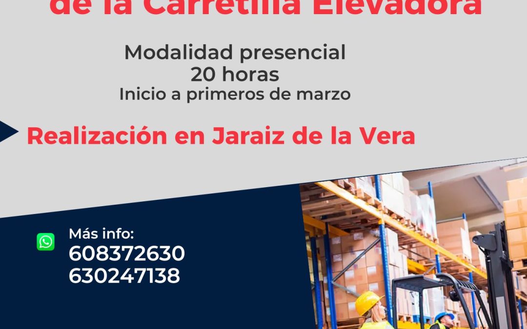 Curso Seguridad en el Manejo de la Carretilla Elevadora