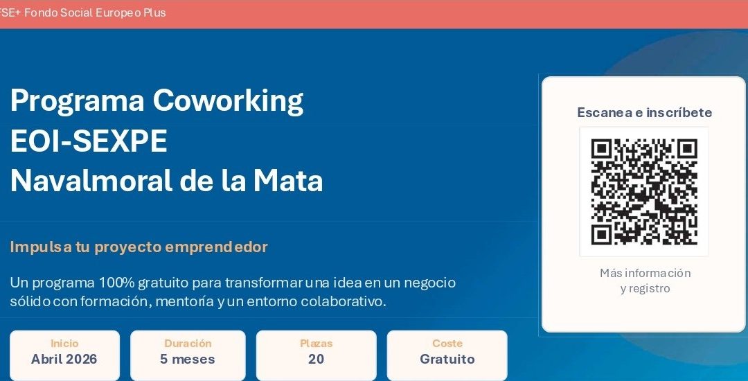 Programa Coworking EOI-SEXPE Navalmoral de la Mata
