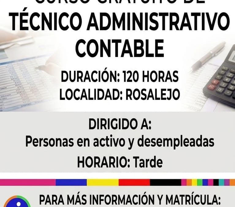 Curso gratuito Técnico Administrativo Contable